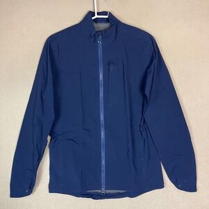 MYLES Make Moves Blue Polartec Lightweight Full Zip Jacket Size S‎